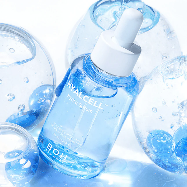 BIOHEAL BOH Hyalcell Hydra Serum, 50ml - detaliu textură K-Beauty | SkinCare Korea