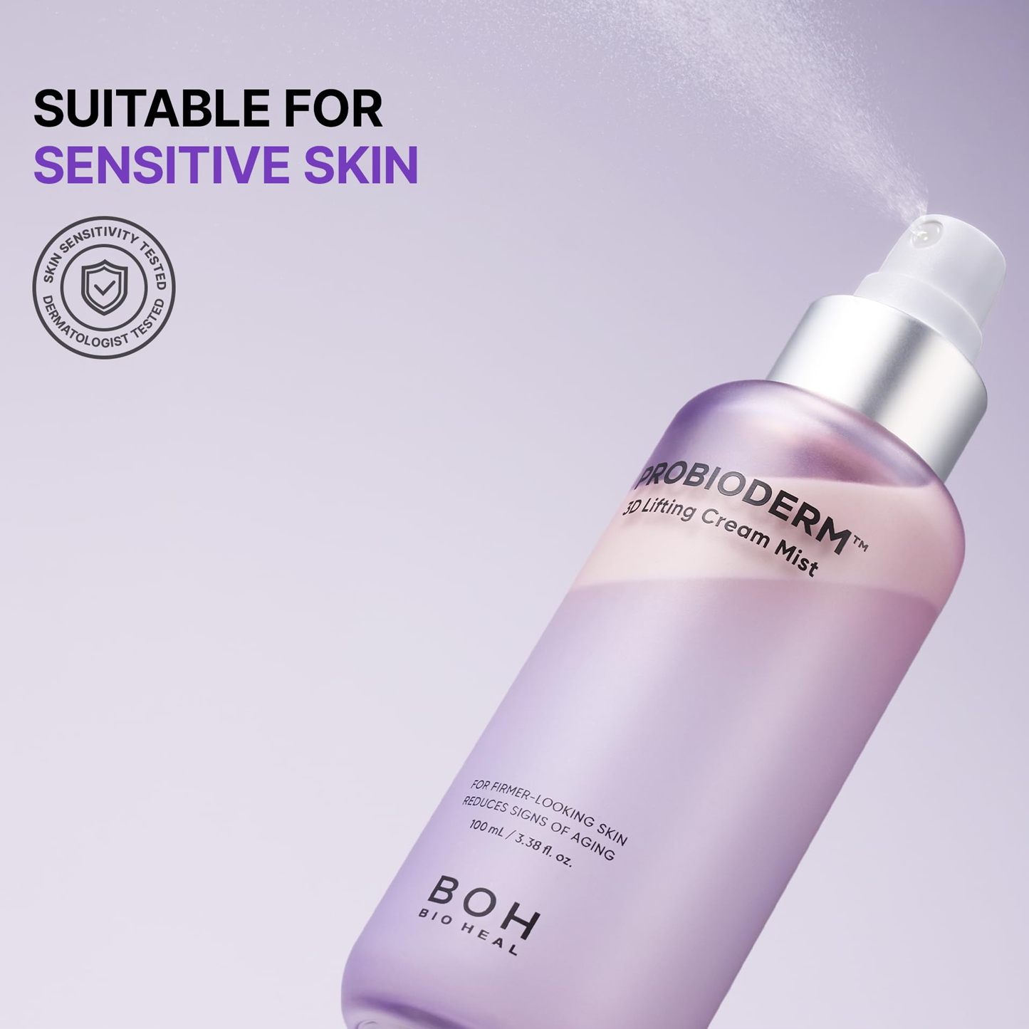 BIOHEAL BOH Probioderm 3D Lifting Cream Mist, 100 ml - ingrediente și beneficii K-Beauty | SkinCare Korea