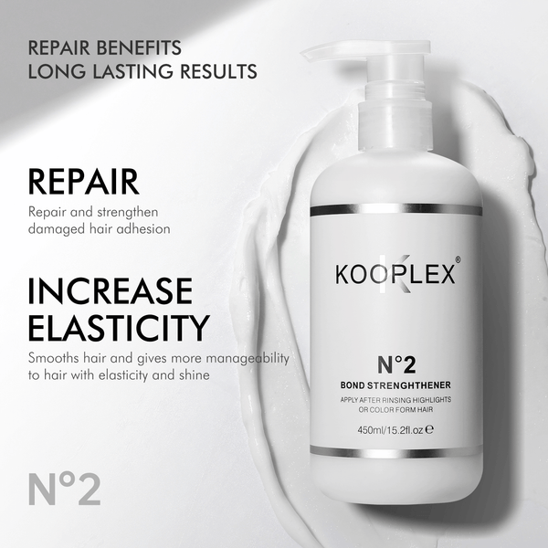 KOOPLEX No.2 Bond Strengthener, 450ml - detaliu textură K-Beauty | SkinCare Korea