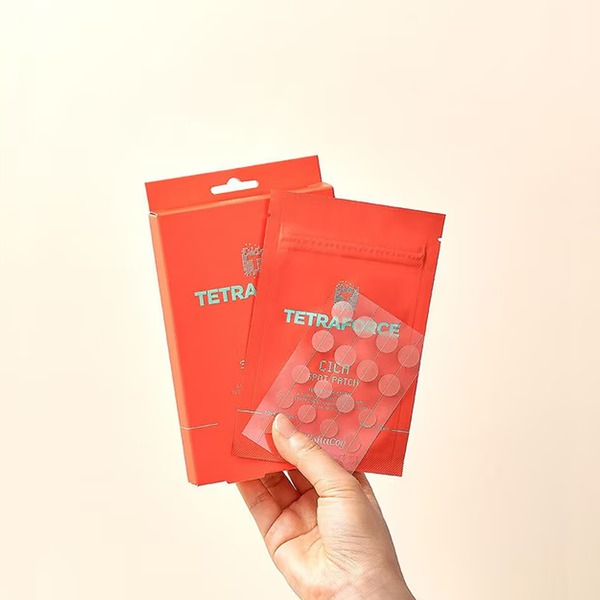 TETRAFORCE Cica Spot Patch Renewal, 60buc - detaliu textură K-Beauty | SkinCare Korea