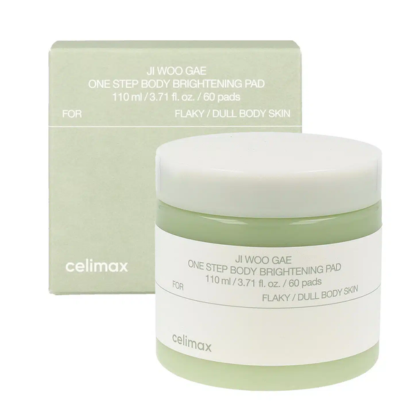 celimax JIWOOGAE One Step Body Brightening 60 Pad - cosmetic K-Beauty original Coreea de Sud | SkinCare Korea