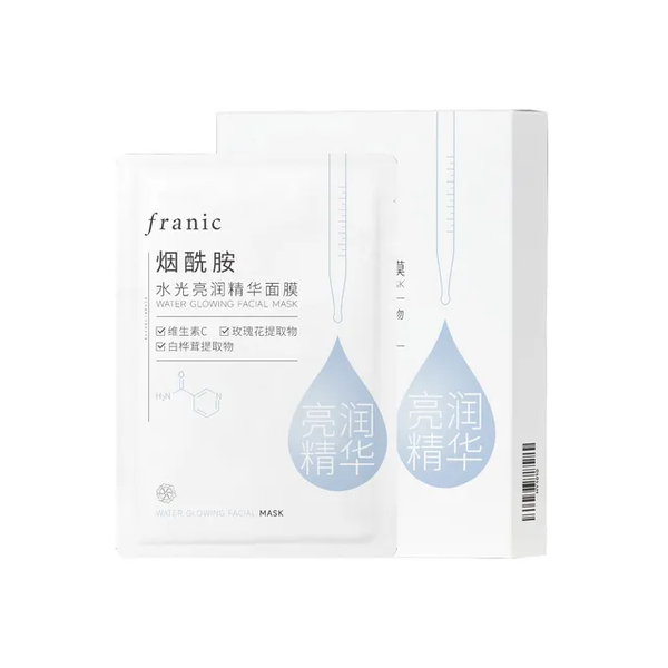 FRANIC Water Glowing Facial Mask | Masca Fata Niacinamida - cosmetic K-Beauty original Coreea de Sud | SkinCare Korea