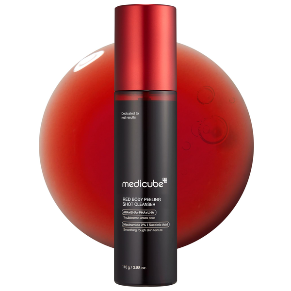 medicube Red Acne Body Peeling Shot, 110g - cosmetic K-Beauty original Coreea de Sud | SkinCare Korea
