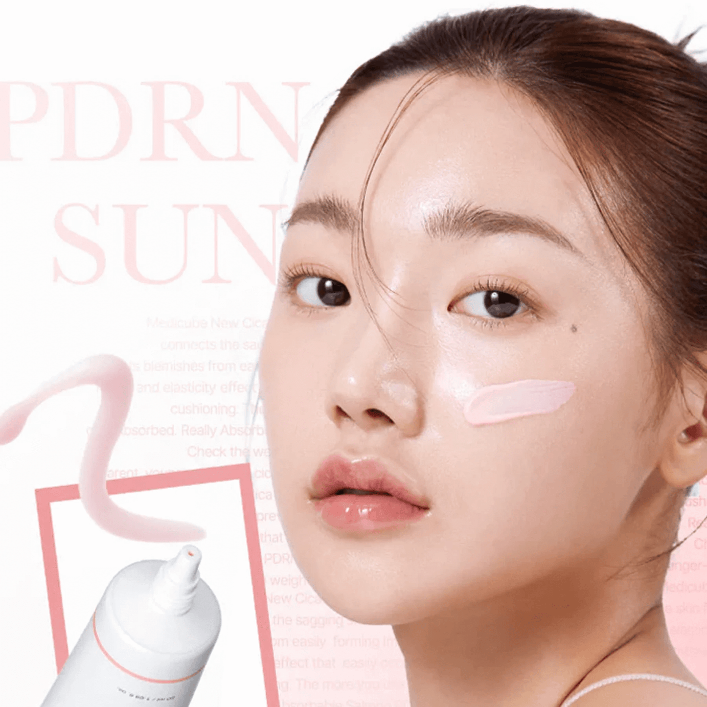 medicube PDRN Pink Tone Up Sun Cream 50ml - ingrediente și beneficii K-Beauty | SkinCare Korea