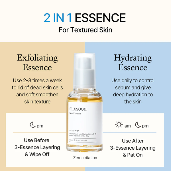mixsoon Bean Essence, 50ml - detaliu textură K-Beauty | SkinCare Korea
