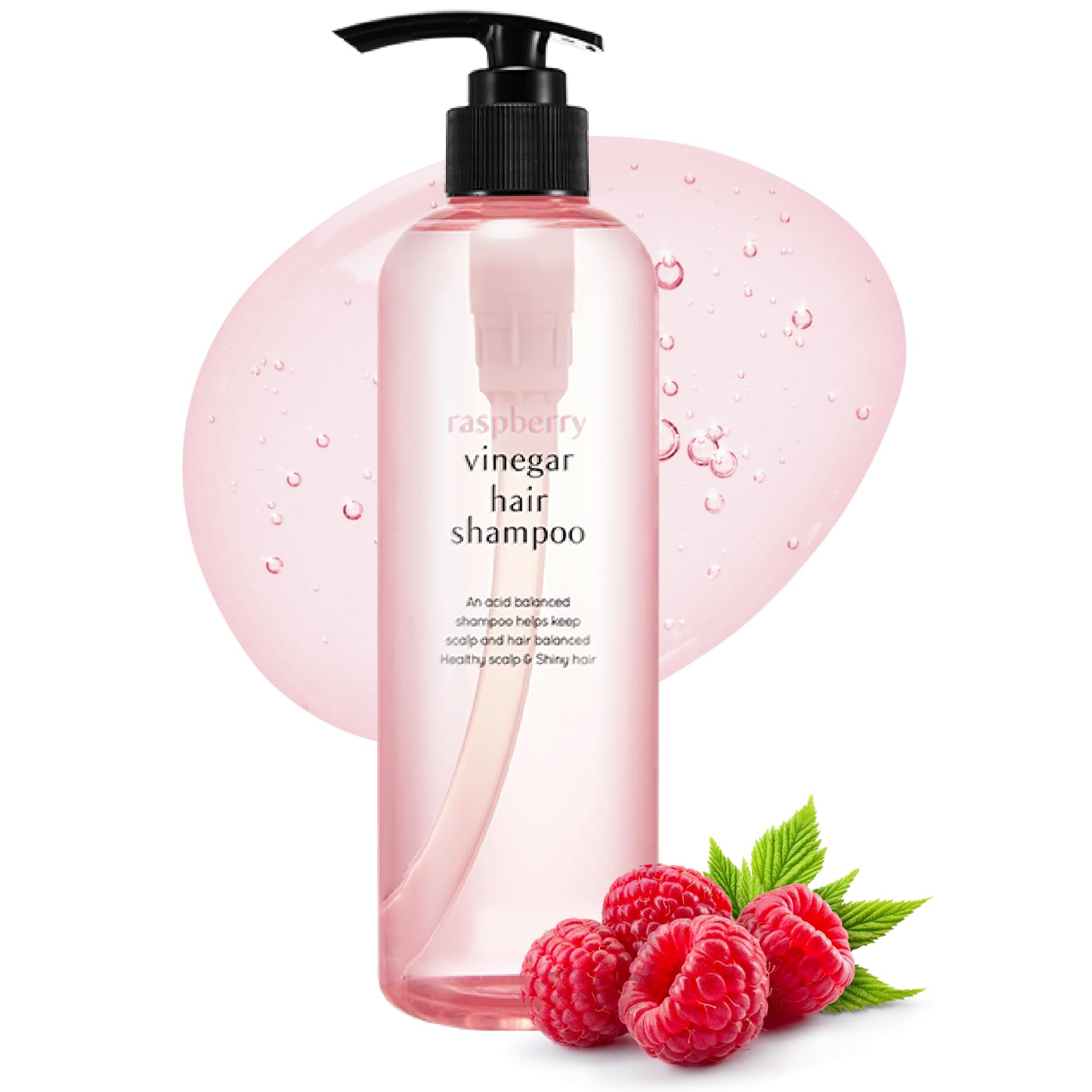 A'PIEU Raspberry Vinegar Hair Shampoo, 500ml - cosmetic K-Beauty original Coreea de Sud | SkinCare Korea