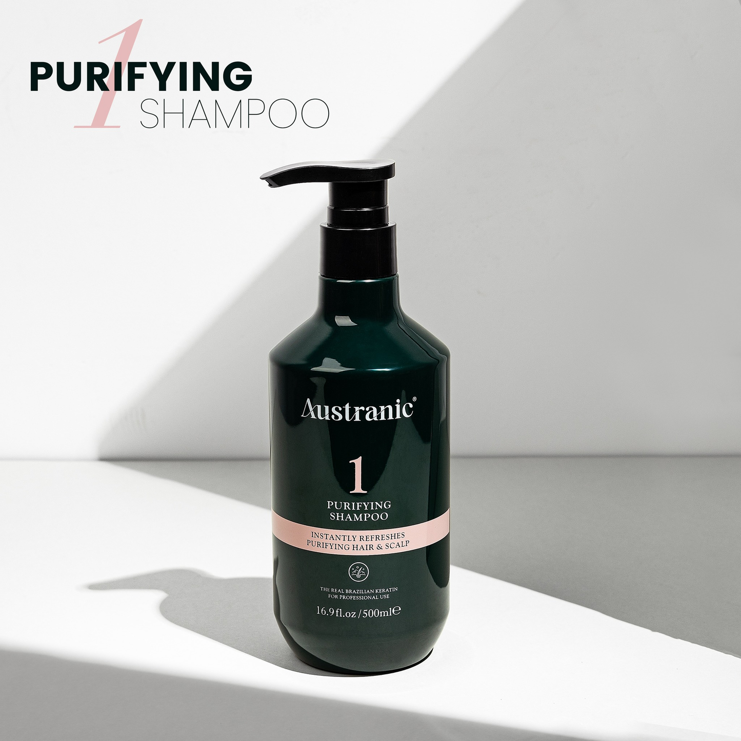 Austranic Keratin Purify Shampoo 500ml - detaliu textură K-Beauty | SkinCare Korea