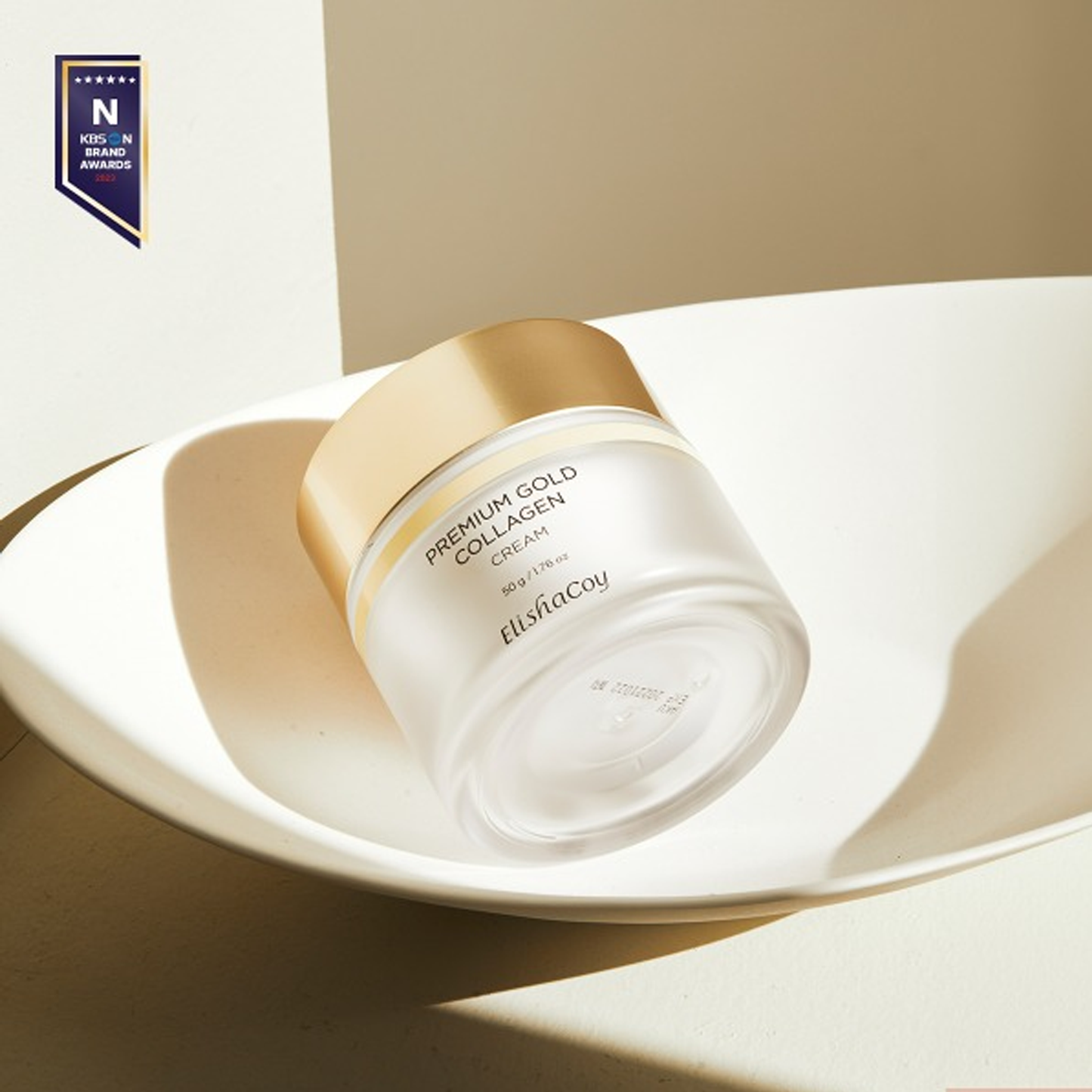 Elishacoy Premium Gold Collagen Cream, 50g - ingrediente și beneficii K-Beauty | SkinCare Korea