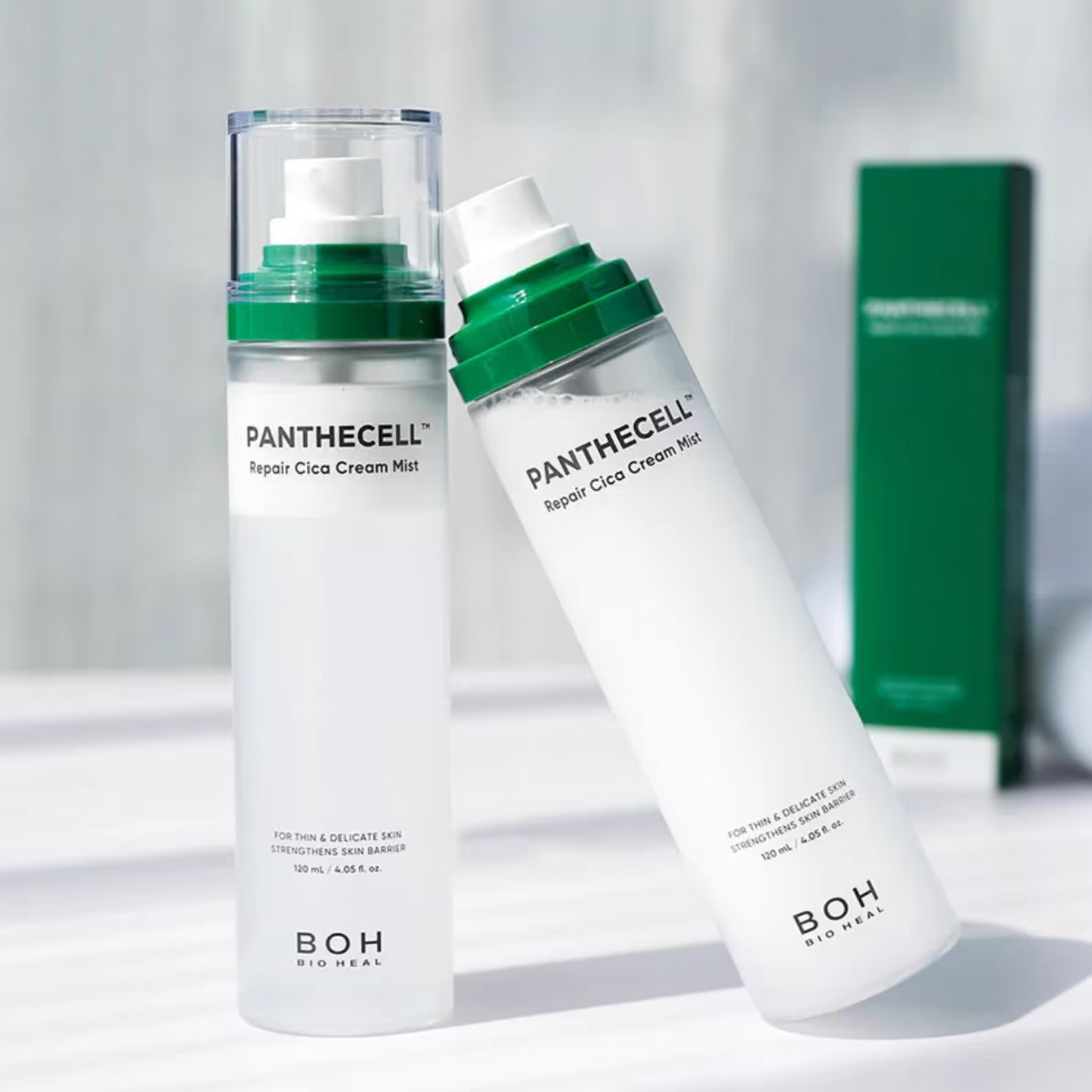 BIOHEAL BOH Panthecell Repair Cica Cream Mist, 120ml - detaliu textură K-Beauty | SkinCare Korea