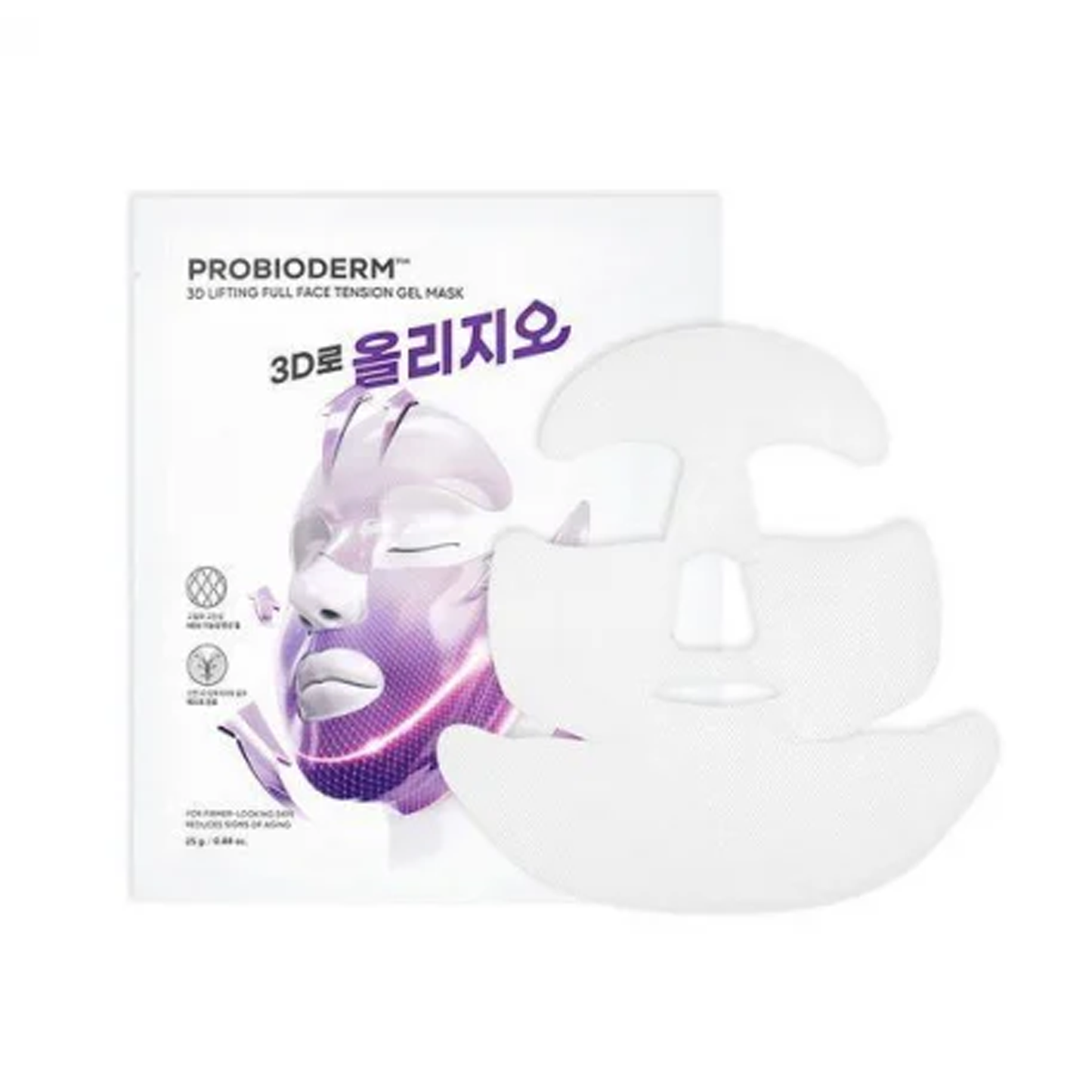 BIOHEAL BOH Probioderm 3D Lifting Full Face Tension Gel Mask, 25g - cosmetic K-Beauty original Coreea de Sud | SkinCare Korea