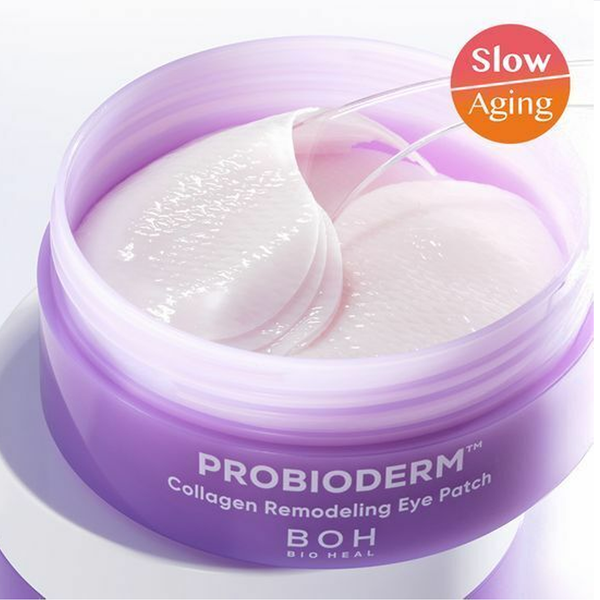 BIOHEAL BOH Probioderm Collagen Remodeling Eye Patch, 60 buc - detaliu textură K-Beauty | SkinCare Korea