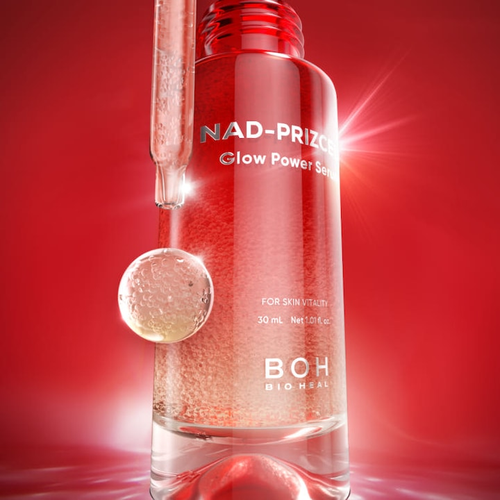 Bioheal BOH NAD Prizcell Glow Power Serum 30ml - detaliu textură K-Beauty | SkinCare Korea