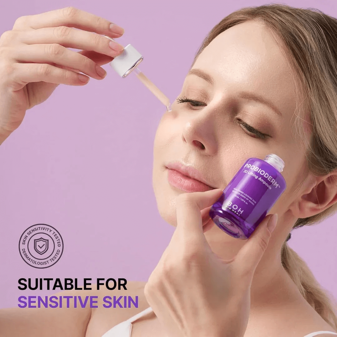 BIOHEAL BOH Probioderm 3D Lifting Ampoule 30ml - ingrediente și beneficii K-Beauty | SkinCare Korea