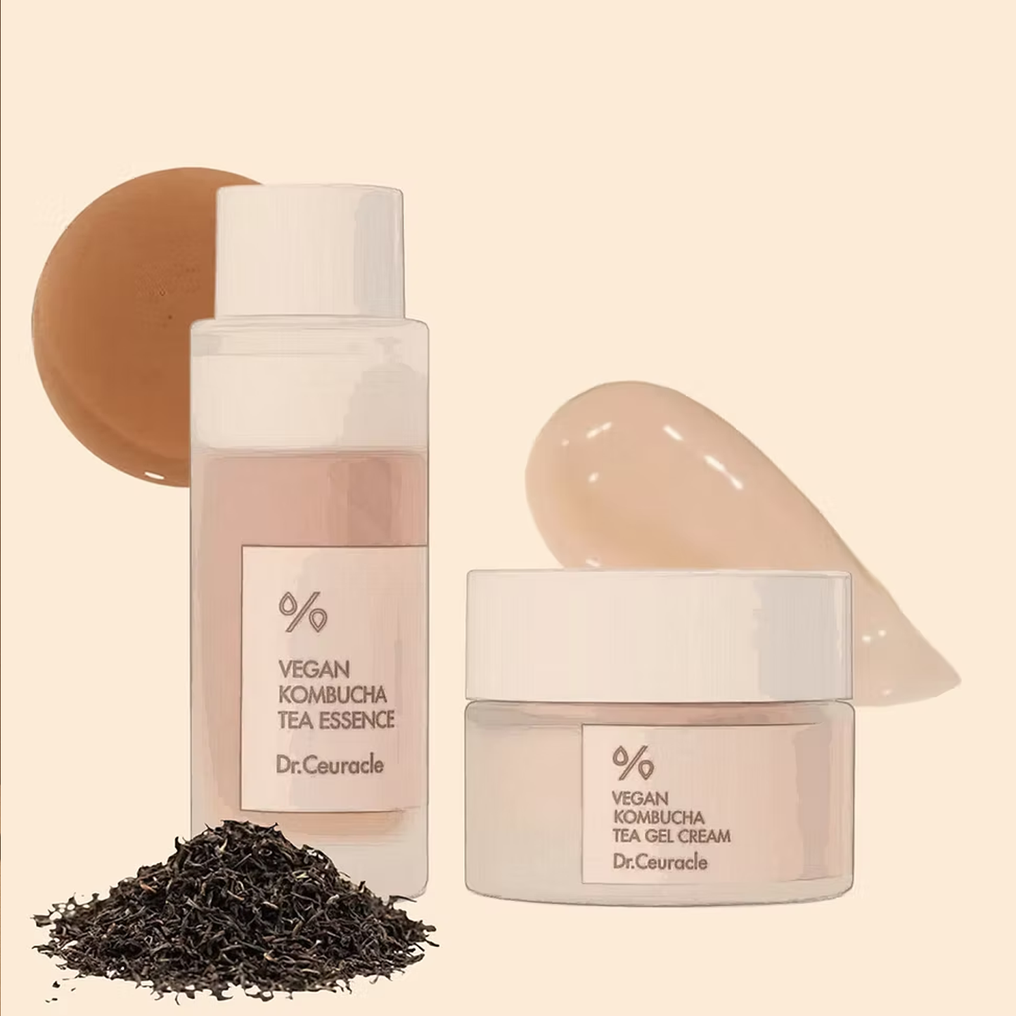 Dr. Ceuracle Vegan Kombucha Tea Beginning Set - ingrediente și beneficii K-Beauty | SkinCare Korea