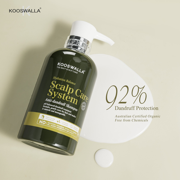 KooSwalla Anti Dandruff Shampoo 500ml - detaliu textură K-Beauty | SkinCare Korea