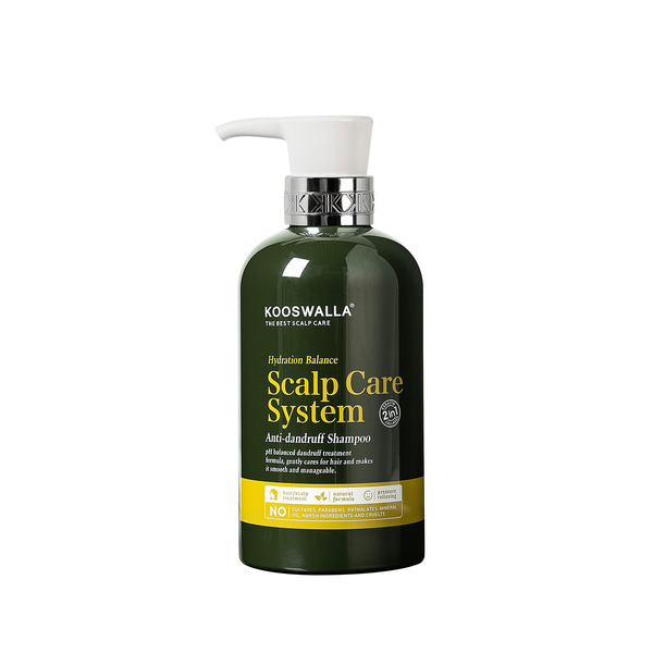 KooSwalla Anti Dandruff Shampoo 500ml - cosmetic K-Beauty original Coreea de Sud | SkinCare Korea