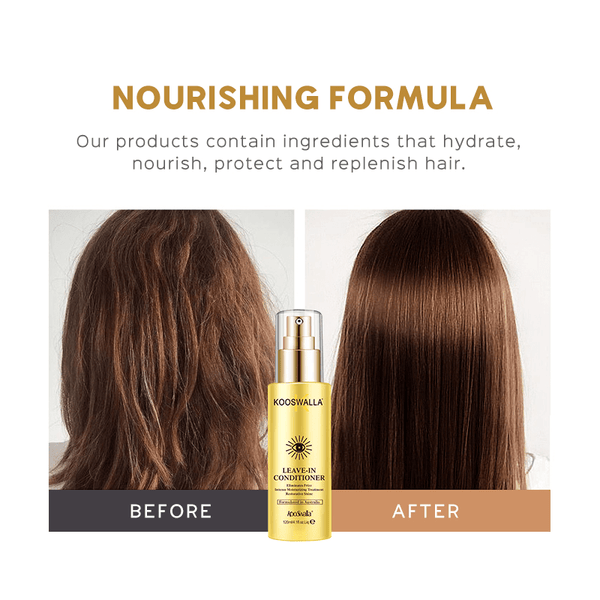 KooSwalla Argan Oil Leave in Conditioner 120ml - detaliu textură K-Beauty | SkinCare Korea