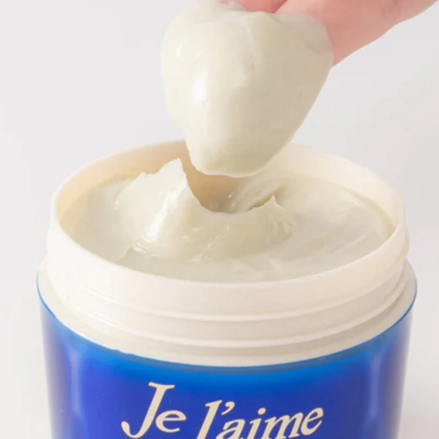 Kose Je l'aime iP Thalasso Repair Concentrate Hair Mask, 200g - detaliu textură J-Beauty | SkinCare Korea