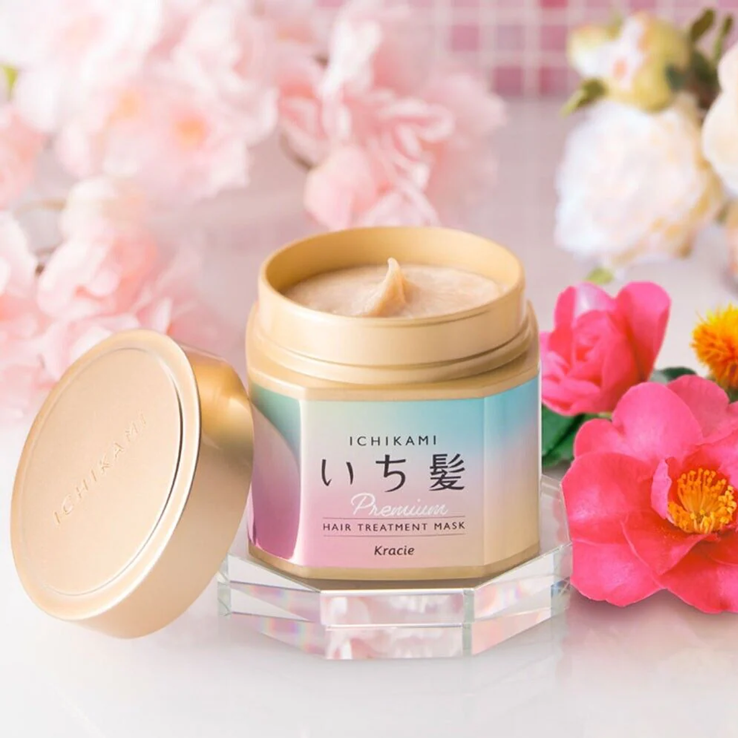 Kracie Ichikami Premium Mască Tratament pentru păr, 200g - ingrediente și beneficii J-Beauty | SkinCare Korea