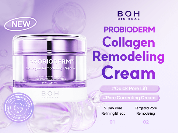 BIOHEAL BOH Probioderm Collagen Remodeling Cream 50ml - detaliu textură K-Beauty | SkinCare Korea