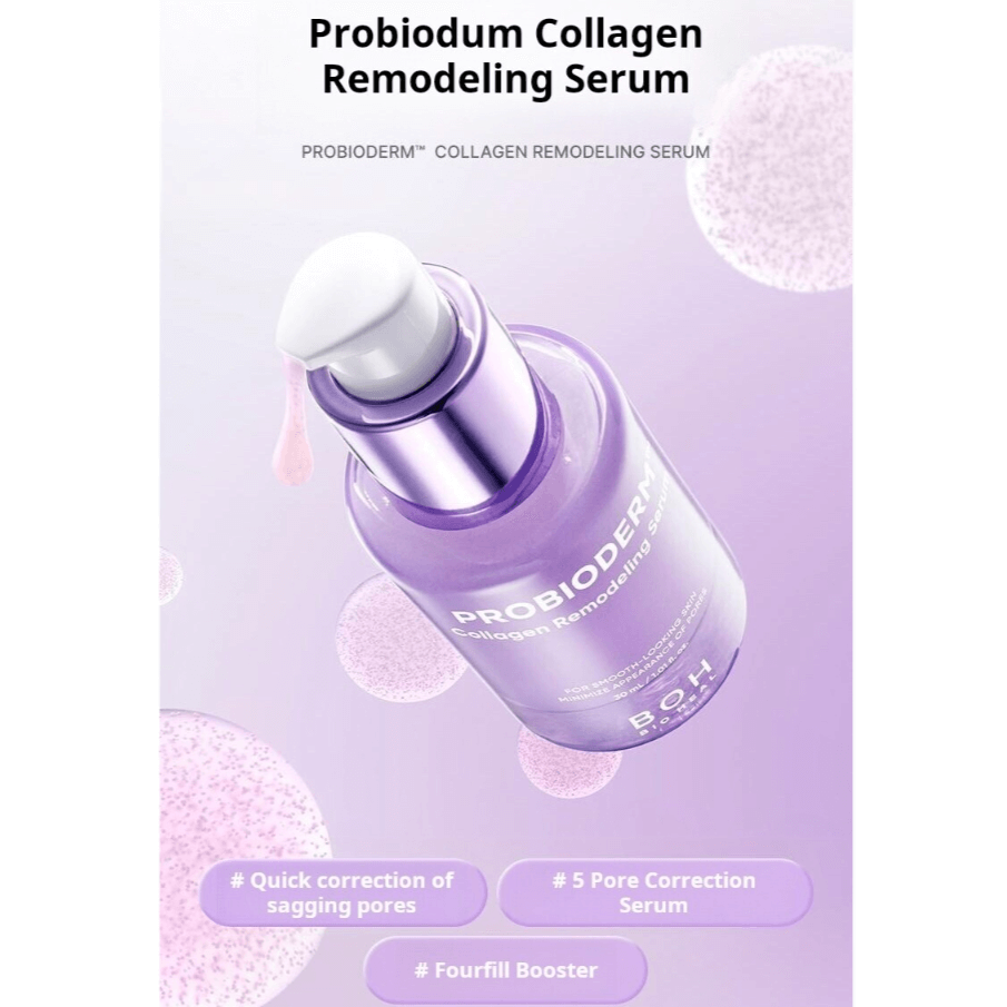 BIOHEAL BOH Probioderm Collagen Remodeling Serum 30ml - ingrediente și beneficii K-Beauty | SkinCare Korea