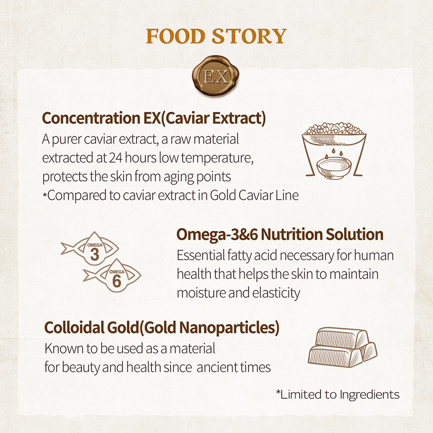 SKINFOOD Gold Caviar EX Toner, 145ml - ingrediente și beneficii K-Beauty | SkinCare Korea