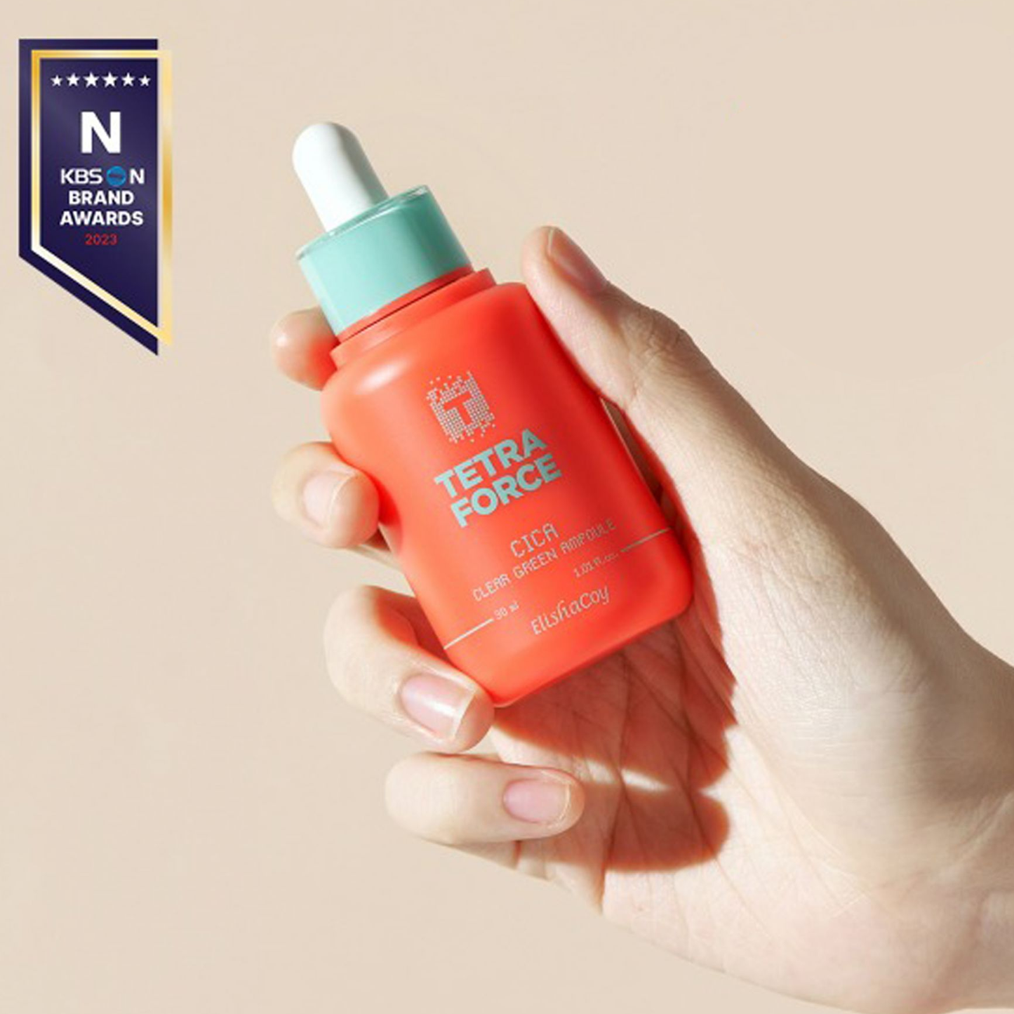TETRAFORCE Cica Clear Green Ampoule, 30ml - detaliu textură K-Beauty | SkinCare Korea