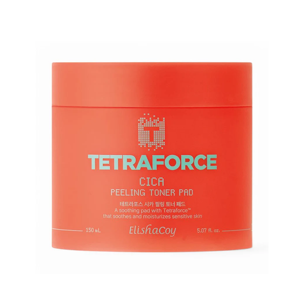 TETRAFORCE Cica Peeling Toner Pad, 60buc - cosmetic K-Beauty original Coreea de Sud | SkinCare Korea