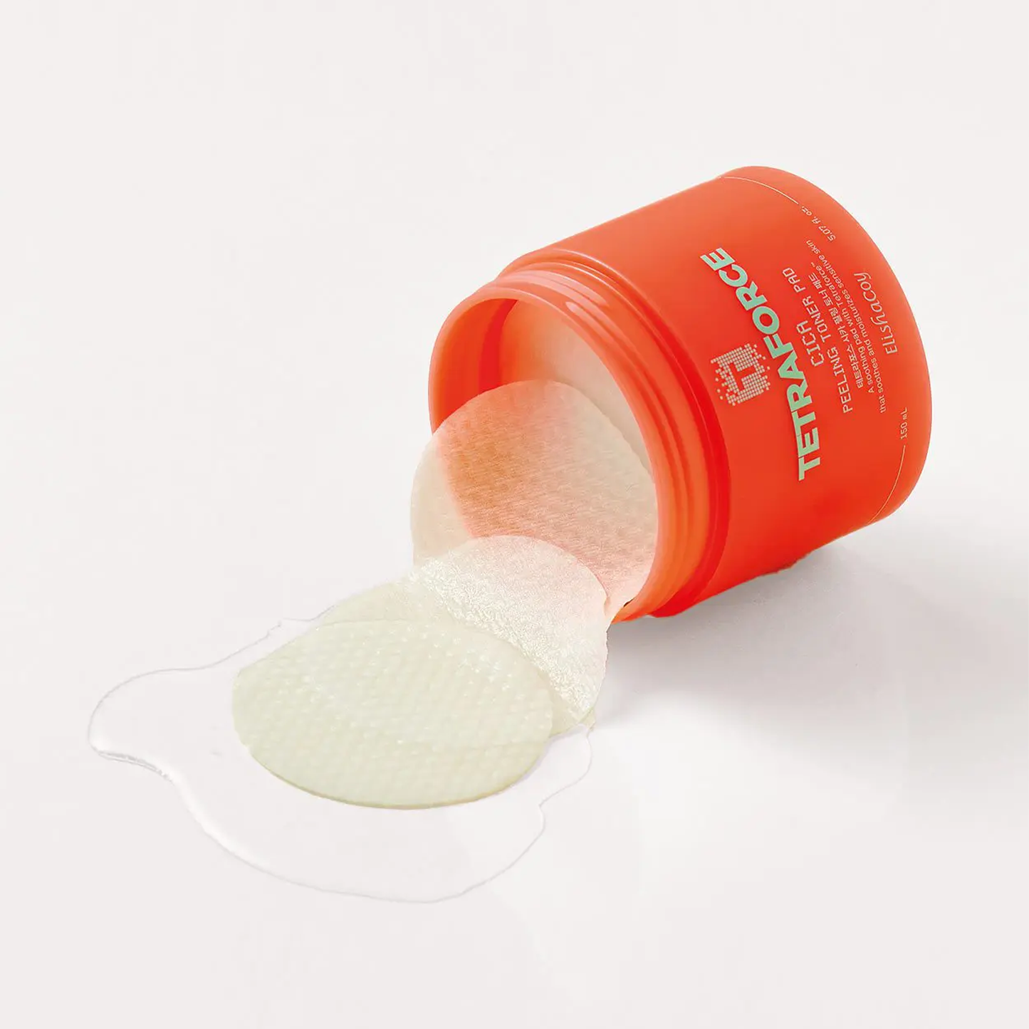TETRAFORCE Cica Peeling Toner Pad, 60buc - ingrediente și beneficii K-Beauty | SkinCare Korea