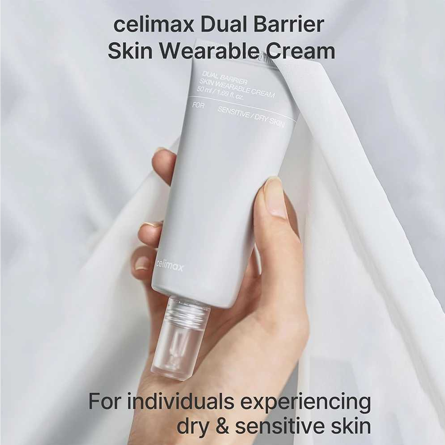celimax Dual Barrier Skin Wearable Cream, 50ml - mod de utilizare K-Beauty | SkinCare Korea