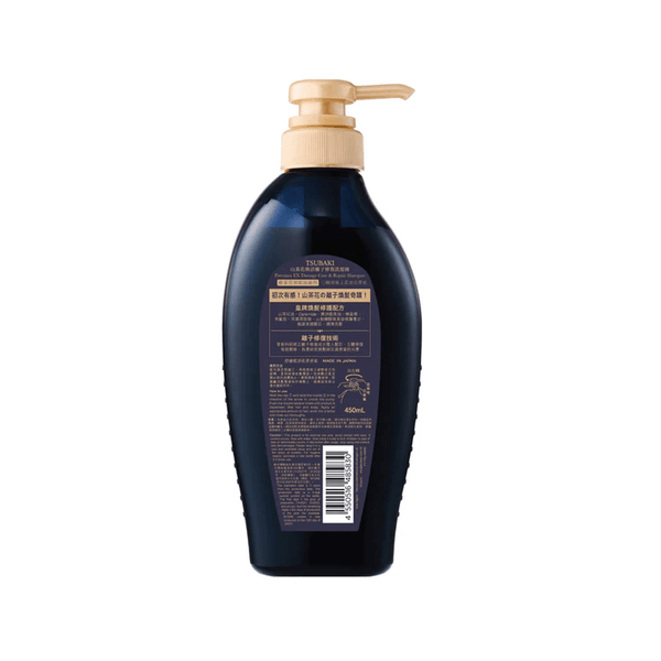 Shiseido Tsubaki Premium EX Damage Care,Repair Shampoo 450ml - detaliu textură J-Beauty | SkinCare Korea