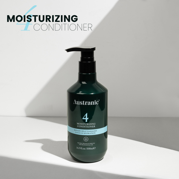 Austranic Keratin Daily Conditioner 500ml - detaliu textură K-Beauty | SkinCare Korea