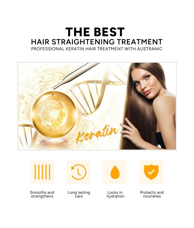 Austranic Keratin Treatment 500ml - rezultate vizibile K-Beauty | SkinCare Korea