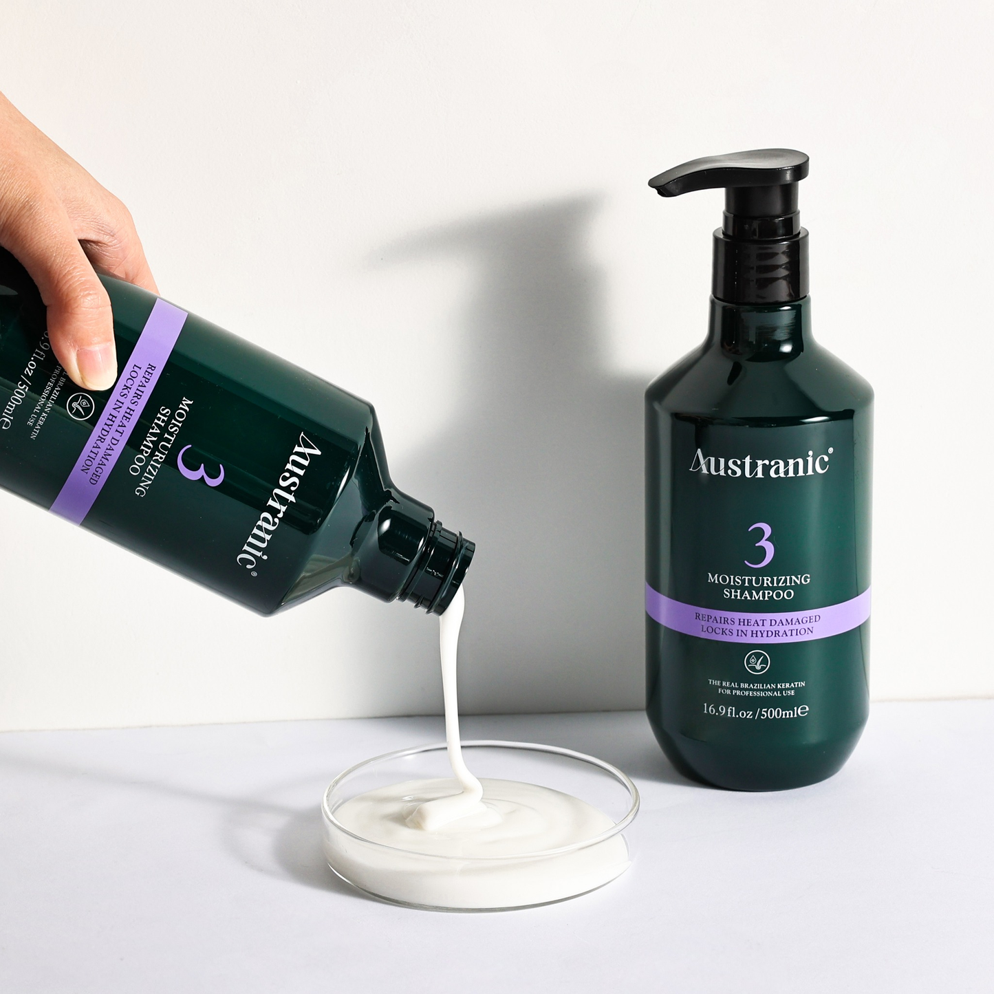 Austranic Keratin Daily Shampoo 500ml - mod de utilizare K-Beauty | SkinCare Korea