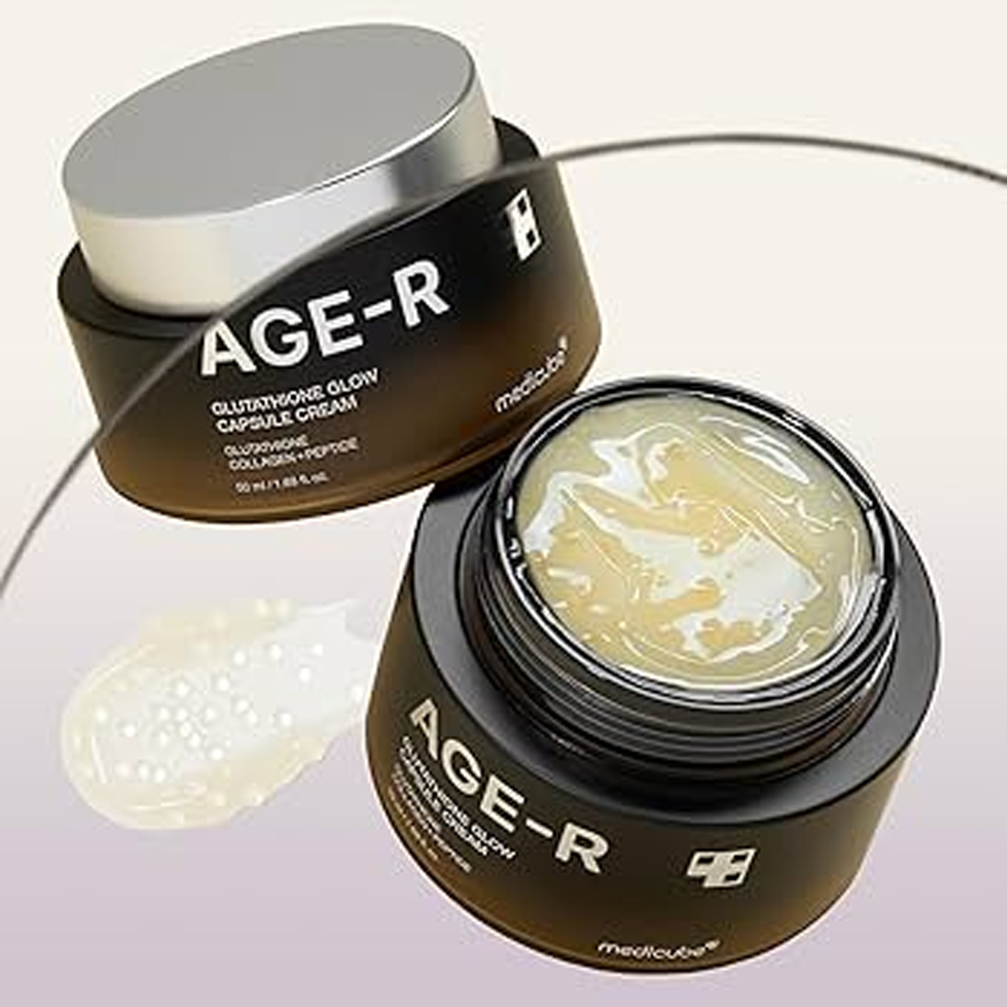 medicube AGE R Glutathione Glow Capsule Cream, 50g - ingrediente și beneficii K-Beauty | SkinCare Korea