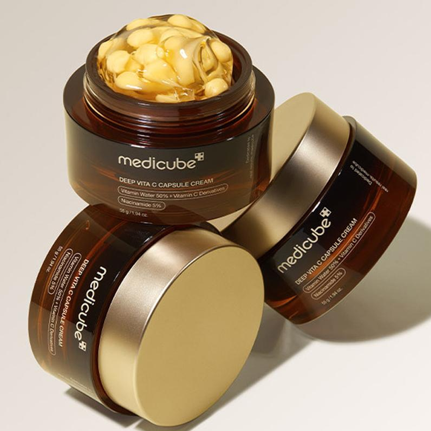medicube Deep Vita C Capsule Cream, 55g - ingrediente și beneficii K-Beauty | SkinCare Korea