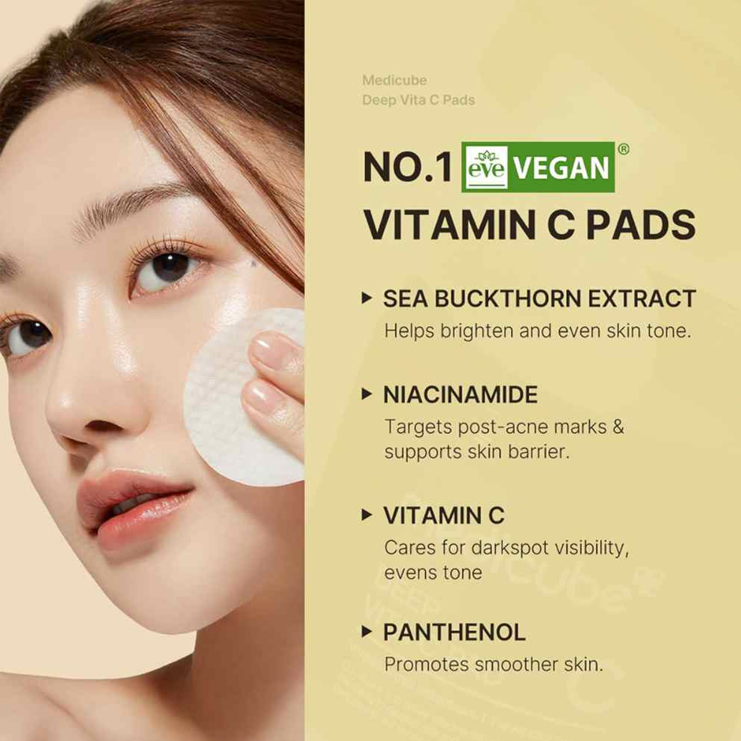 medicube Deep Vita C Pad, 70pad - ingrediente și beneficii K-Beauty | SkinCare Korea