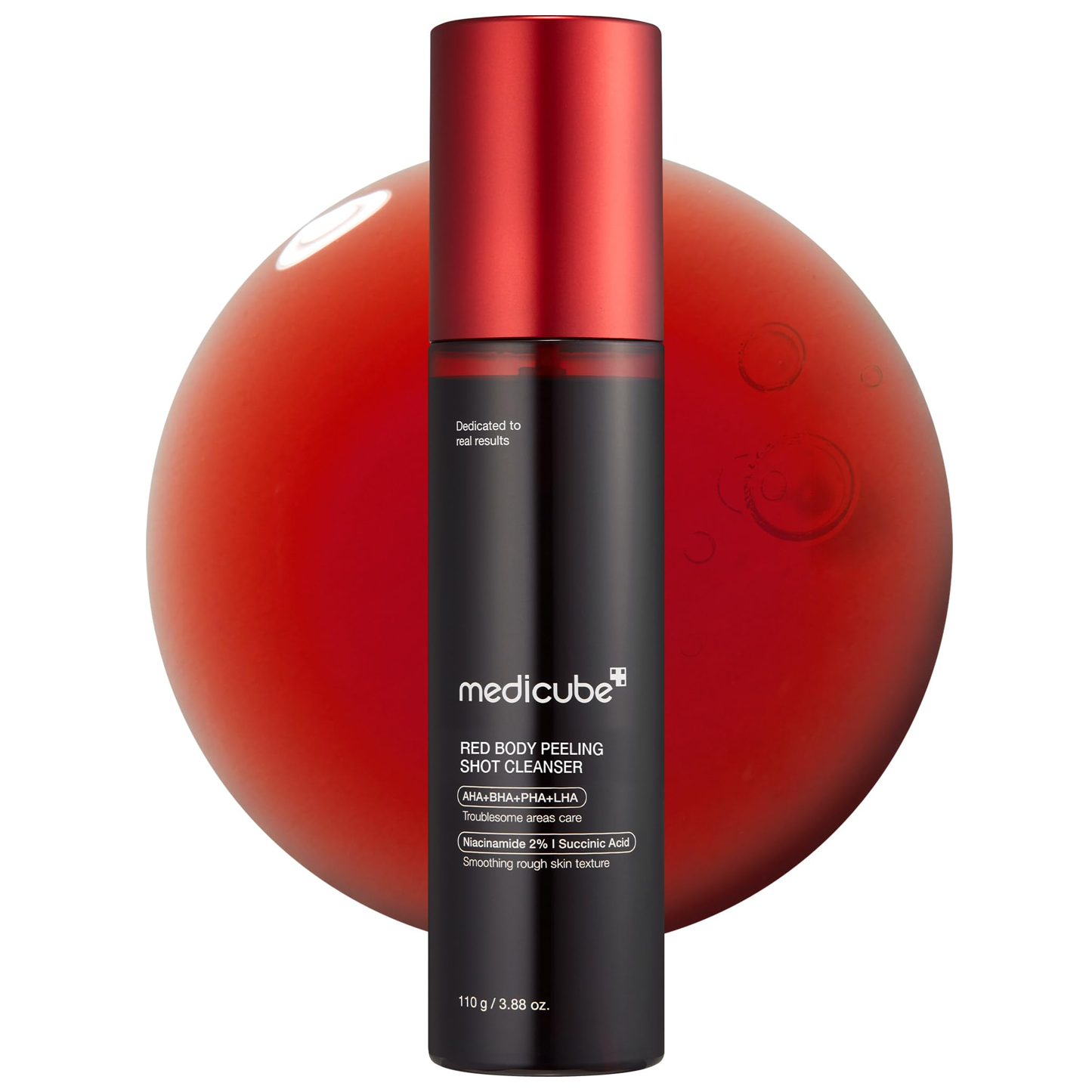 medicube Red Acne Body Peeling Shot, 110g - cosmetic K-Beauty original Coreea de Sud | SkinCare Korea