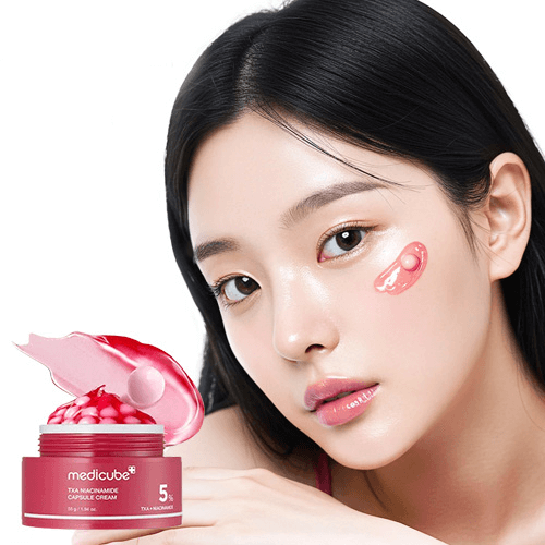 medicube TXA Niacinamide Capsule Cream - rezultate vizibile K-Beauty | SkinCare Korea