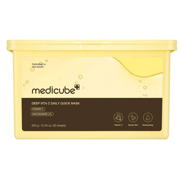 Medicube Deep Vita C Daily Quick Mask 30pcs - cosmetic K-Beauty original Coreea de Sud | SkinCare Korea