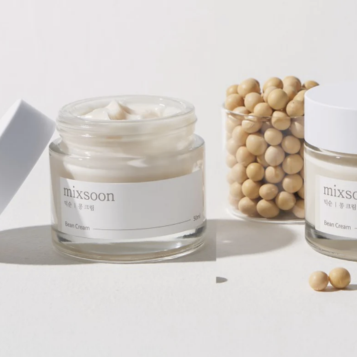 mixsoon Bean Cream, 50ml - detaliu textură K-Beauty | SkinCare Korea