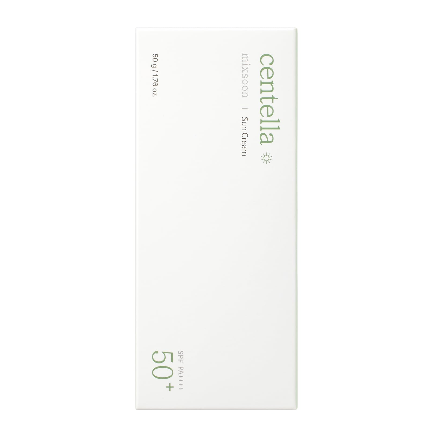 mixsoon Centella Sun Cream, 50g - cosmetic K-Beauty original Coreea de Sud | SkinCare Korea