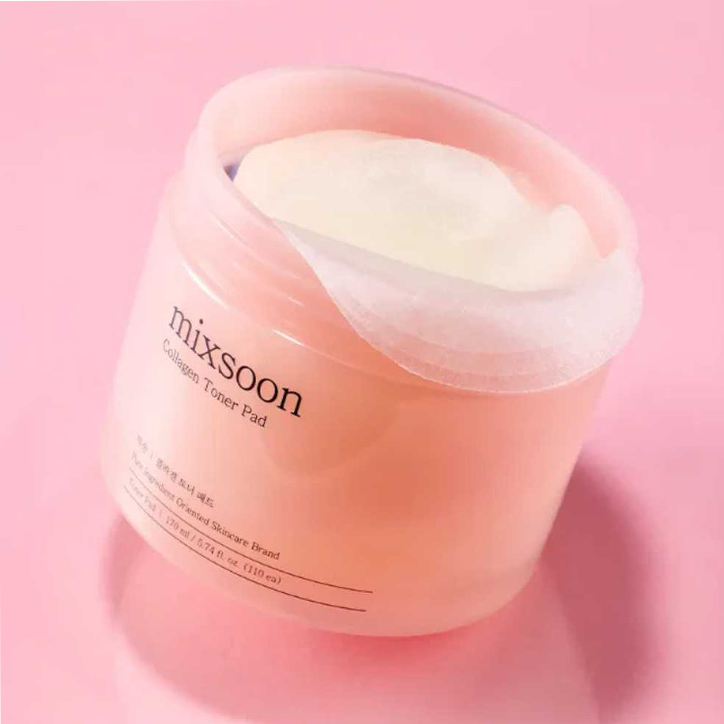 mixsoon Collagen Toner Pad, 110pcs - detaliu textură K-Beauty | SkinCare Korea
