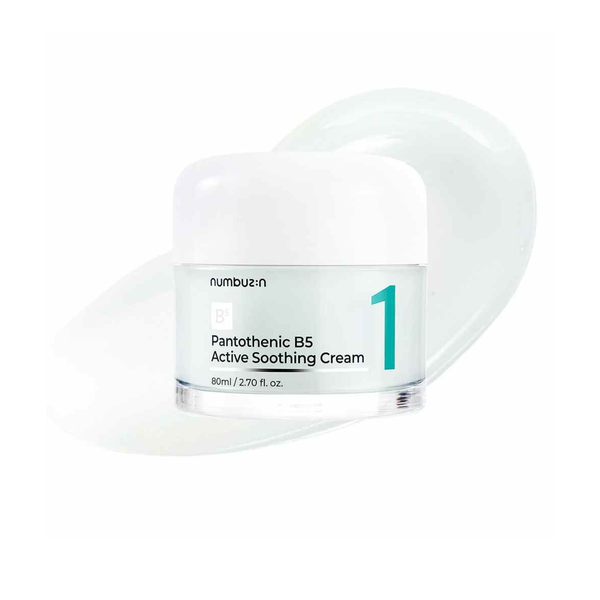 numbuzin No.1 Pantothenic B5 Active Soothing Cream, 80ml - cosmetic K-Beauty original Coreea de Sud | SkinCare Korea