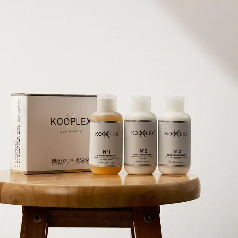 KOOPLEX Professional set No.1 + 2x No.2, 120ml + 2 x 120ml - detaliu textură K-Beauty | SkinCare Korea